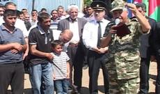 Şəhid hərbçimizin medalı ailəsinə təqdim olunub - FOTO