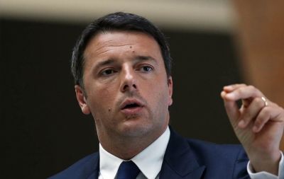 Mattero Renzi: "Rusiya bu strategiyanı təkbaşına yürütməməlidir”