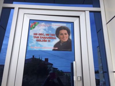 Deputatlığa namizəd olan Elza Seyidcahan reklam kampaniyasına start verdi