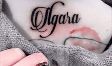 Aygün Kazımovanın qızının yeni döyməsi - FOTO