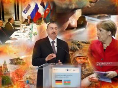 Azərbaycan prezidenti Berlindən müharibə xəbərdarlığı etdi