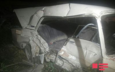 Şəmkirdə dəhşətli qəza: ölən 4 nəfər bir ailənin üzvü olub