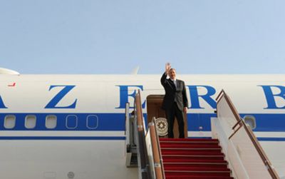 Prezident Rusiyadadır