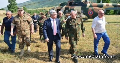 Sarkisyan Füzulidə, Lələtəpə istiqamətində - FOTO
