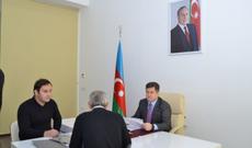 Komitə sədri Sabirabadda vətəndaşları qəbul edib