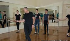 Dünyaşöhrətli baletmeyster Sergey Gritsay Musiqili Teatrda - FOTO