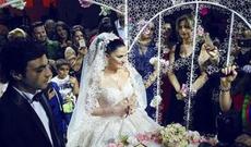 Natavan toyunda üç gəlinlik dəyişdi - FOTOLAR