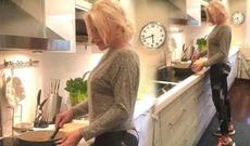 Mətbəx fotosunu paylaşdı, hər kəsi heyran qoydu