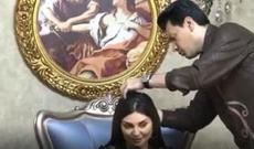 Sərxanın bu hərəkəti Şəbnəm Tovuzlunu heyrətə saldı (VİDEO)