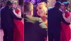 Müğənni Xatirənin qucaqlayıb rəqs etdiyi və öpdüyü şəxs kimdir? video