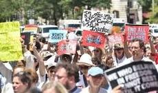 ABŞ-da şəhər su altında qaldı-video