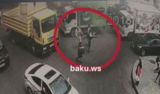 Bakıda 2 gənc söyüş söyən yaşlı kişini belə döydü (VİDEO)