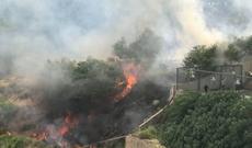 Bakının mərkəzini tüstü bürüdü – insanlar təşvişdə - VİDEO