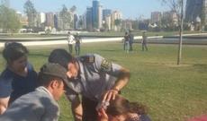 Bakıda polislər xəstə qadına tibbi yardım göstəriblər