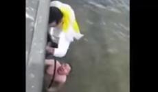 Kolumbiyalı azarkeşlər suda boğulan rusiyalını xilas ediblər - VİDEO