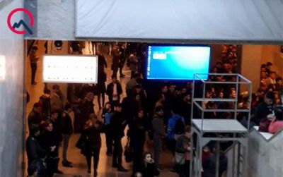 “20 Yanvar” stansiyasında adam öldü