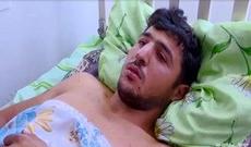 Tovuzda 2 nəfər minaya düşdü - Video