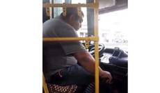 Bakıda avtobus sürücüsü sükan arxasında yuxuladı