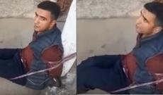 Bakıda məsciddən oğurluq edən şəxsi tutub dəmirə bağladılar – VİDEO