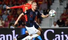 İspaniya yığması Xorvatiya millisini darmadağın edib