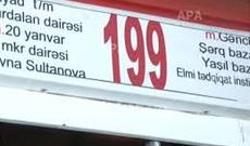 199 saylı marşrut avtobusu Kia markalı minik avtomobili ilə toqquşub