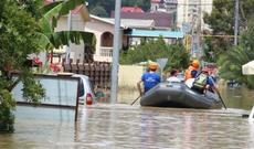 Krasnodar sel-sularının altında qalıb