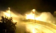 Güclü qasırğa Xorvatiyada həyatı iflic edib