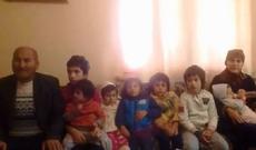 Evdən qovulan 8 uşaqlı ailəyə dövlət sahib çıxdı