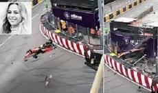 Formula-3 yarışmasındakı dəhşətli qəza anı – Video