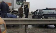 Bakı-Sumqayıt yolunda zəncirvari qəza olub