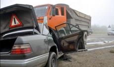 "KAMAZ" "Şevrolet"lə toqquşub