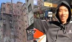 Binadan insanlara pul atan milyoner saxlanıldı - VİDEO