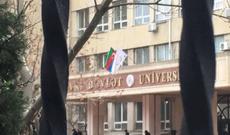 Universitetdə bayrağımıza qarşı hörmətsizlik