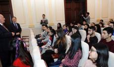 Yaqub Mahmudov tələbələrə ustad dərsi keçib