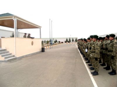 “Vətənə xidmətinə görə sağ ol!” adlı hərbi xidmətdən yola salma mərasimi keçirilib