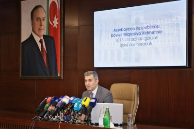 Dövlət Miqrasiya Xidmətində mətbuat konfransı keçirilib