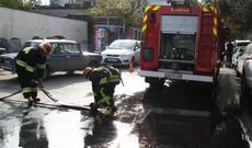 Yataqxanada yanğın olub