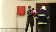 Evdə köməksiz qalan azyaşlı xilas edilib