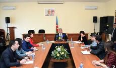 Nazir Azad Rəhimov Formula 1 SOCAR Qran-Prisi ərəfəsində jurnalistlərlə görüşüb