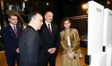 İlham Əliyev və xanımı DOST-un ilk binasının açılışında