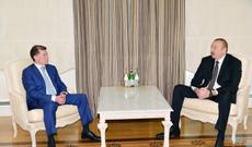 Prezident İlham Əliyev Rusiyanın Əmək və Sosial Müdafiə nazirini qəbul edib