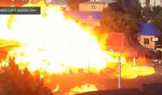 Mahaçqalada tankerdə partlayış baş verib