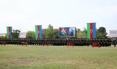 Azərbaycan Ali Hərbi Məktəbində buraxılış mərasimi keçirilib