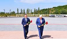 Təhsil naziri Şəkidə vətəndaşları qəbul edib